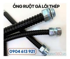 Ống ruột gà lõi thép/ ống kẽm đàn hồi luồn dây điện Đà Nẵng, HCM, HN