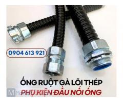 Ống ruột gà lõi thép/ ống kẽm đàn hồi luồn dây điện Đà Nẵng, HCM, HN