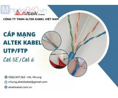 Cáp mạng UTP/FTP cat5e, cat 6 Altek Kabel chính hãng