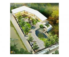 Thiết kế thi công vườn trên sân thượng ở HCM, Đồng Nai, BRVT