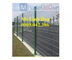 Hàng rào thép mạ kẽm phi 4, phi 5, phi 6 ô 50x100, 50x150, 50x200 sản xuất theo yêu cầu giá sỉ - giá bán buôn