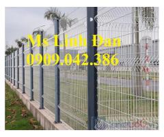 Hàng rào thép mạ kẽm phi 4, phi 5, phi 6 ô 50x100, 50x150, 50x200 sản xuất theo yêu cầu giá sỉ - giá bán buôn