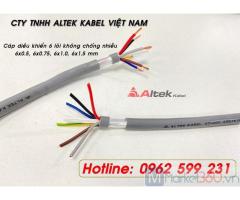 Cáp điều khiển 6 lõi / Cáp tín hiệu Altek kabel 0.5-1.5mm2