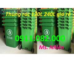 Nơi chuyên cung cấp thùng rác giá rẻ- sỉ thùng rác 120l 240l 660l-