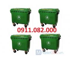 Công ty cung cấp thùng rác nhựa giá rẻ tại miền tây- thùng rác 120l 240l 660-