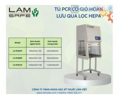 Tủ PCR có gió hoàn lưu qua lọc HEPA