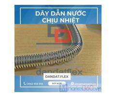 Ống cấp nước nóng lạnh, ống mềm inox dẫn nước nóng lạnh, dây dẫn nước inox 304, dây dẫn nước inox chịu nhiệt, dây cấp nước thiết bị xông hơi