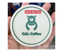 Chuyên cung cấp sản phẩm lót cốc quán cafe in logo theo yêu cầu
