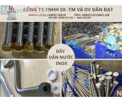 Ống nối đầu phun chữa cháy, Dây cấp nước bình nóng lạnh, Khớp nối mềm inox nối bích