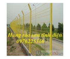 Sản xuất hàng rào lưới chắn sóng D3, D4, D5, D6 mạ kẽm , sơn tĩnh điện