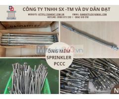 Dây cấp nước bình nóng lạnh, Ống nối đầu phun chữa cháy, Khớp nối mềm inox nối bích