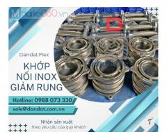 Khớp nối mềm công nghiệp, khớp nối mềm inox chống rung, khớp nối mềm kim loại, khớp nối mềm chống rung máy phát, khớp nối mềm dùng cho đường ống công nghiệp