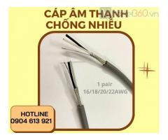 Cáp tín hiệu vặn xoắn chống nhiễu 1 pair 18AWG shield Altek Kabel