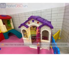 Nhà cổ tích bằng nhựa cho trẻ em mầm non