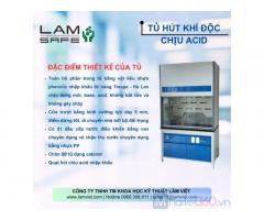 Tủ hút khí độc chịu acid