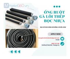 Ống ruột gà lõi thép bọc nhựa pvc phi 100 - 4” inch