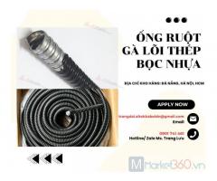 Ống ruột gà lõi thép bọc nhựa pvc phi 100 - 4” inch