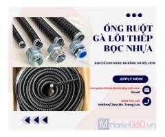 Ống ruột gà lõi thép bọc nhựa pvc phi 100 - 4” inch