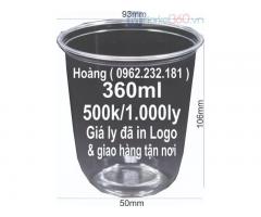 Ly 1lit đủ (1.000ml) đã in giá 820k Ly đã in giá 820k - giá đã in logo & giao hàng tận nơi TP HCM