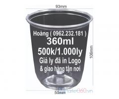 Ly 1lit đủ (1.000ml) đã in giá 820k Ly đã in giá 820k - giá đã in logo & giao hàng tận nơi TP HCM