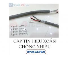 Cáp tín hiệu/ cáp điều khiển 2 pair 16AWG/18AWG/20AWG/22AWG Altek Kabel