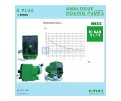 Bơm định lượng EMEC KPLUS 1005 K/PP kèm phụ kiện lắp đặt