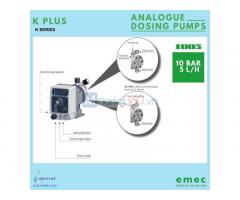 Bơm định lượng EMEC KPLUS 1005 K/PP kèm phụ kiện lắp đặt