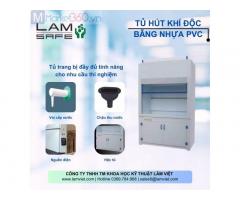 Tủ hút PVC - chịu acid Lâm Việt