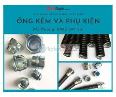 Ống ruột gà lõi thép mạ kẽm bọc nhựa PVC