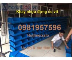 Khay nhựa đựng ốc vít nhựa nguyên sinh đập không vỡ