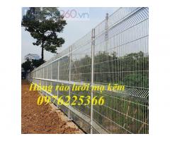 Hàng rào lưới thép mạ kẽm D4, D5, D6, D8