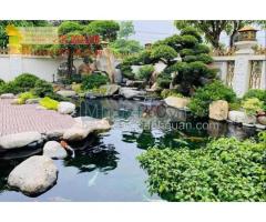 Thi công sân vườn kiểu Nhật đẹp, tiểu cảnh ở Đồng Nai, HCM