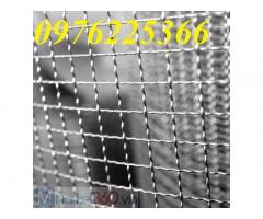 Lưới đan inox 304 mắt 5x5, 10x10, 15x15, 20x20, 25x25