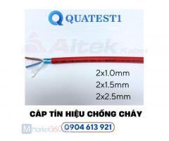 Cáp báo cháy 2x1.0mm chống cháy chống nhiễu chịu nhiệt độ 750 độ C