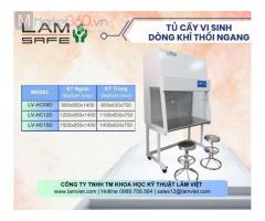 Tủ Cấy Vi Sinh Dòng Khí Thổi Ngang Có Cửa Lamsafe