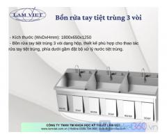 Bồn Rửa Tay Tiệt Trùng Lâm Việt