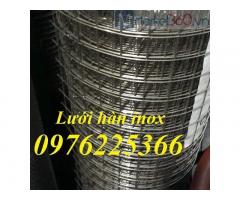 Lưới hàn inox 304 ô 25x25mm