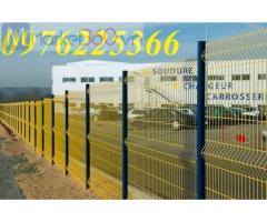 Lưới thép hàng rào sơn tĩnh điện D4, D5, D6, D8