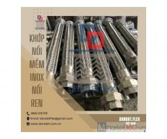 Khớp nối mềm inox 304 nối bích nối ren, ống nối mềm inox chịu nhiệt