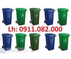 Các kiểu thùng rác nhựa hiện nay giá rẻ- thùng rác thông minh, thùng rác đạp chân, 120l 240l 660l-