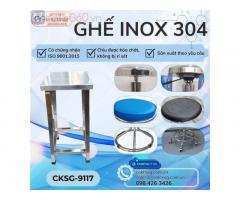 Ghế phòng thí nghiệm inox 304 [cksg]9117 - 9120