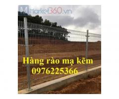 Hàng rào mạ kẽm D5A50x150, D5A50x200