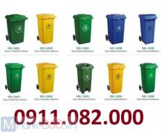 Thùng rác hàng mới về giá rẻ theo kiện, sỉ thùng rác 120L 240L 660L-
