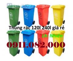 Tư vấn thùng rác nhựa, mua bán thùng rác nhựa giá rẻ- thùng rác 120l 240l 660l giá rẻ-