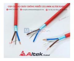 Dây tín hiệu chống cháy 2x1.0mm2, chống nhiễu