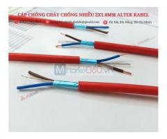 Dây tín hiệu chống cháy 2x1.0mm2, chống nhiễu