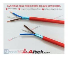 Dây tín hiệu chống cháy 2x1.0mm2, chống nhiễu