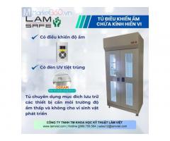 Tủ điều khiển ẩm chứa kính hiển vi Lamsafe