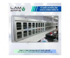 Tủ điều khiển ẩm chứa kính hiển vi Lamsafe