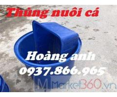 Giá các loại thùng dung tích lớn, thùng nhựa 1000l, thùng nhựa chữ nhật, thùng dung tích lớn nuôi thủy sản